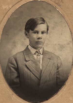 Photo of Dean Pollock taken March 1913