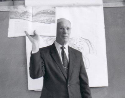 Dean Pollock on a book-tour.