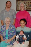 Genevieve and her family