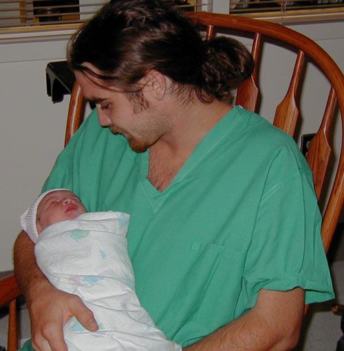 Genevieve and Daddy