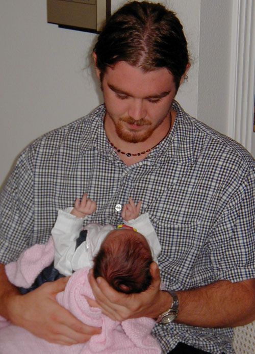 Genevieve and Daddy